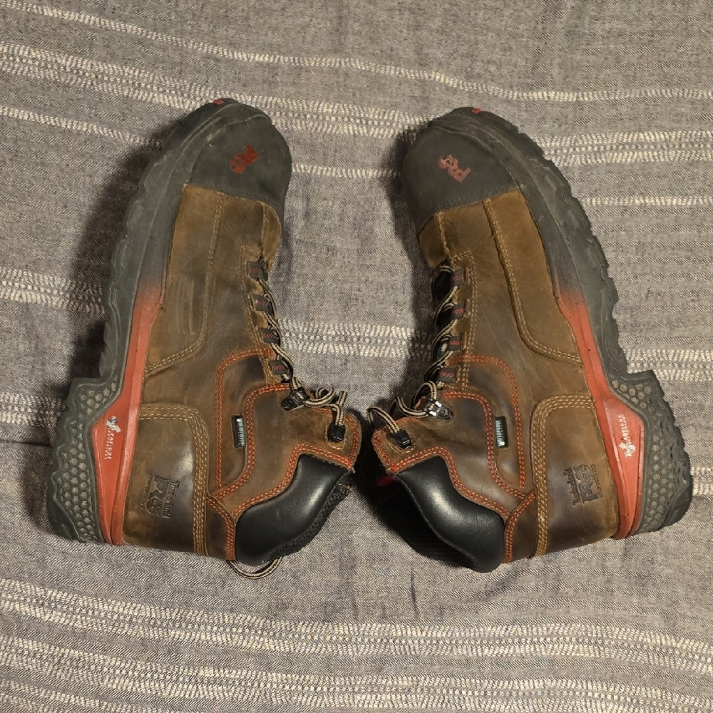 Timberland Pro Men's Bosshog Waterproof Work Boots - Composite Toe - Picture 9 of 12